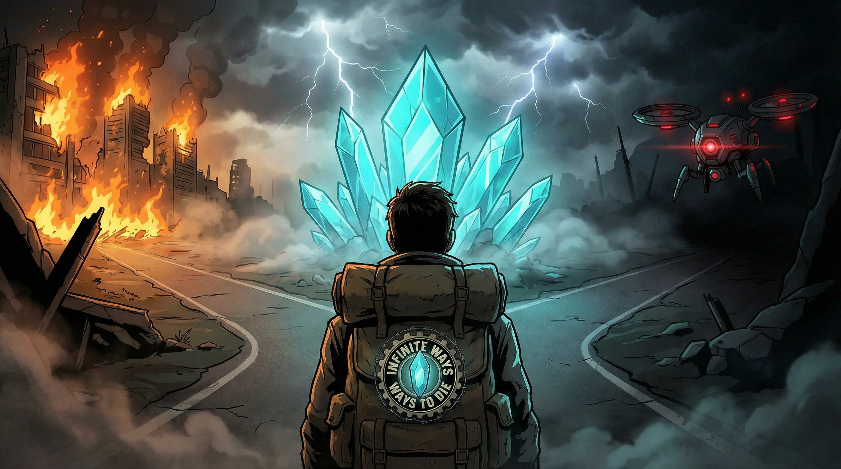 Infinite Ways to Die Logo